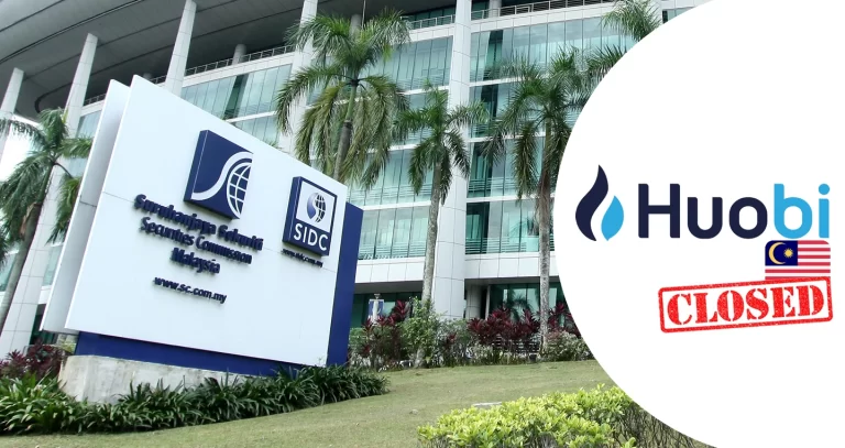 Malasia ordena el cierre de Huobi en medio de sus esfuerzos por lanzar su CBDC