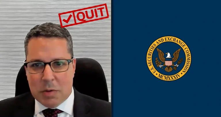 David Hirsch supervisor de criptomonedas de la SEC y cercano a Gensler renunció