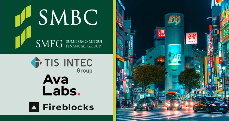 SMBC se une con Ava Labs y Fireblocks para crear casos de uso con las stablecoins