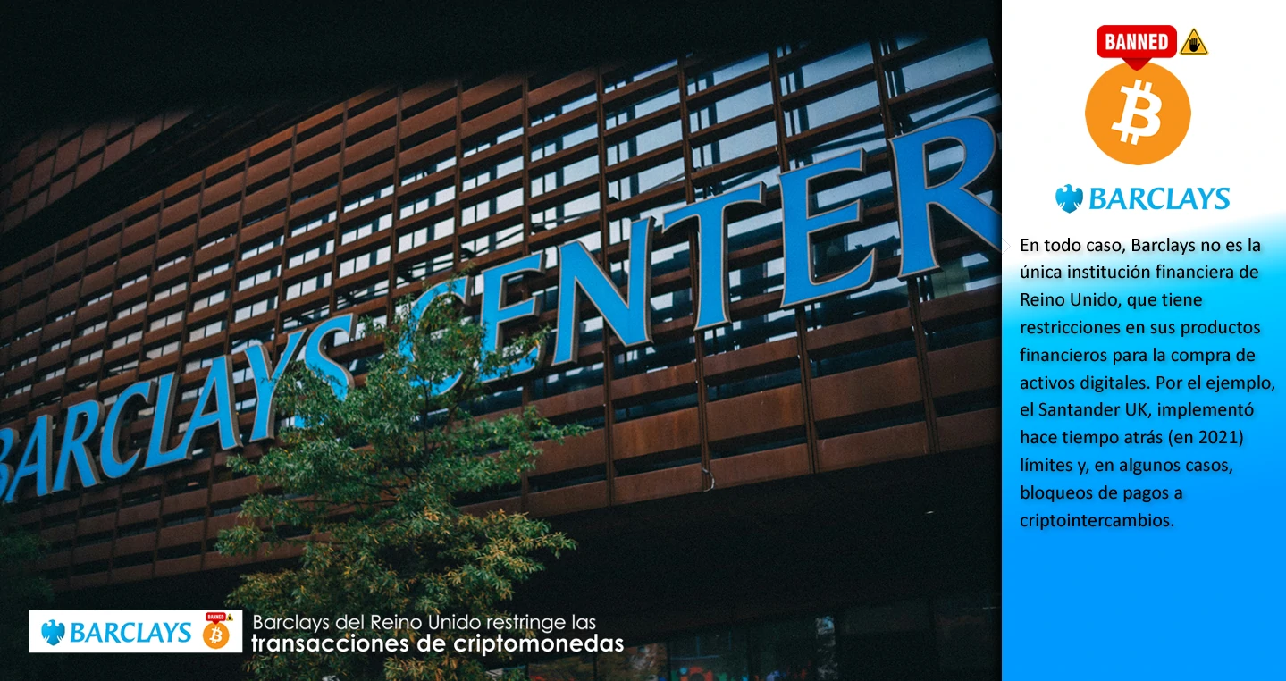 Barclays,Criptomonedas,Reino Unido,FCA