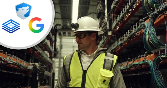 Google a través de Fluidstack se hizo con el 14% de la minera de Bitcoin TeraWulf