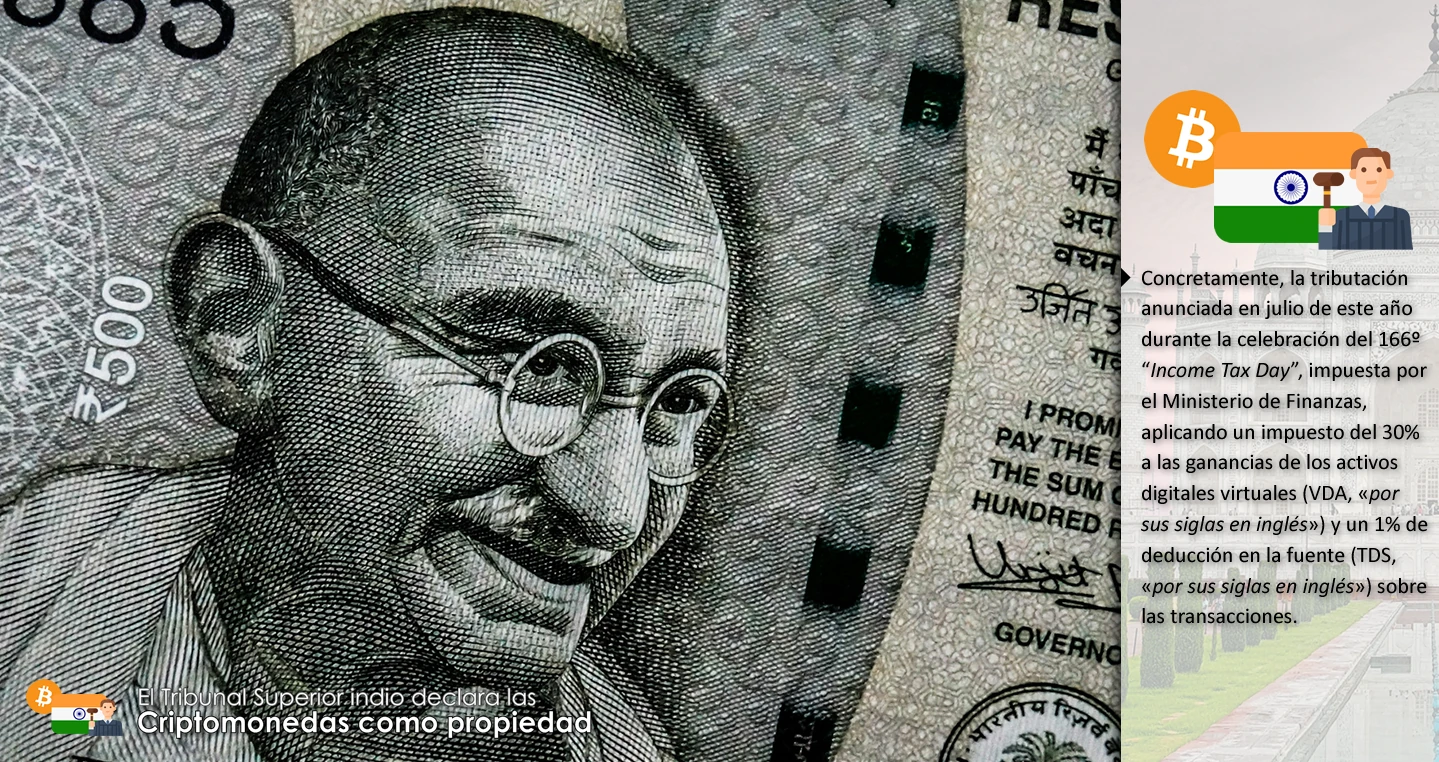 El Tribunal Superior indio declara las Criptomonedas como propiedad