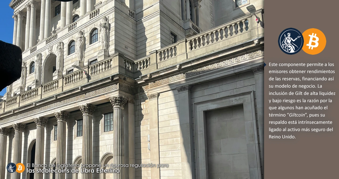 El Banco de Inglaterra propone un rigurosa regulación para las stablecoins de Libra Esterlina