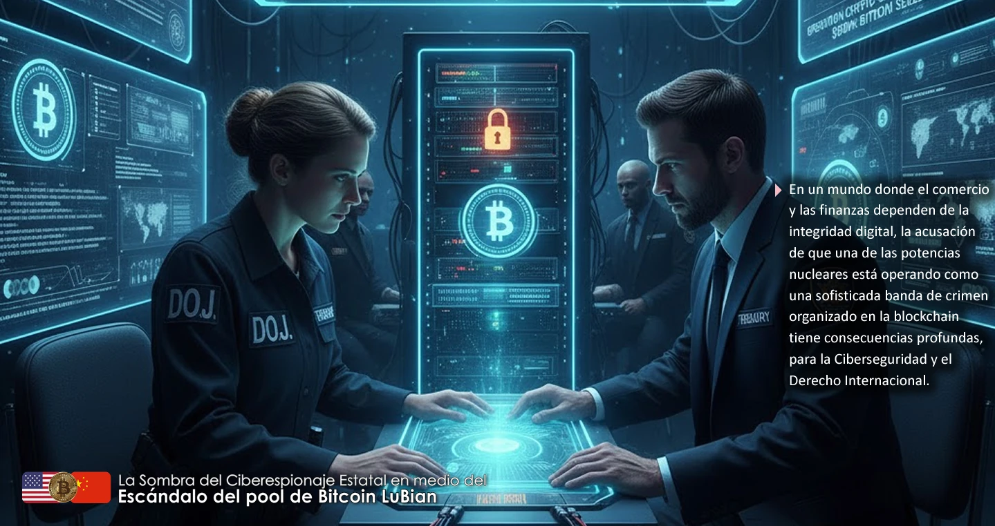 La Sombra del Ciberespionaje Estatal en medio del Escándalo del pool de Bitcoin LuBian