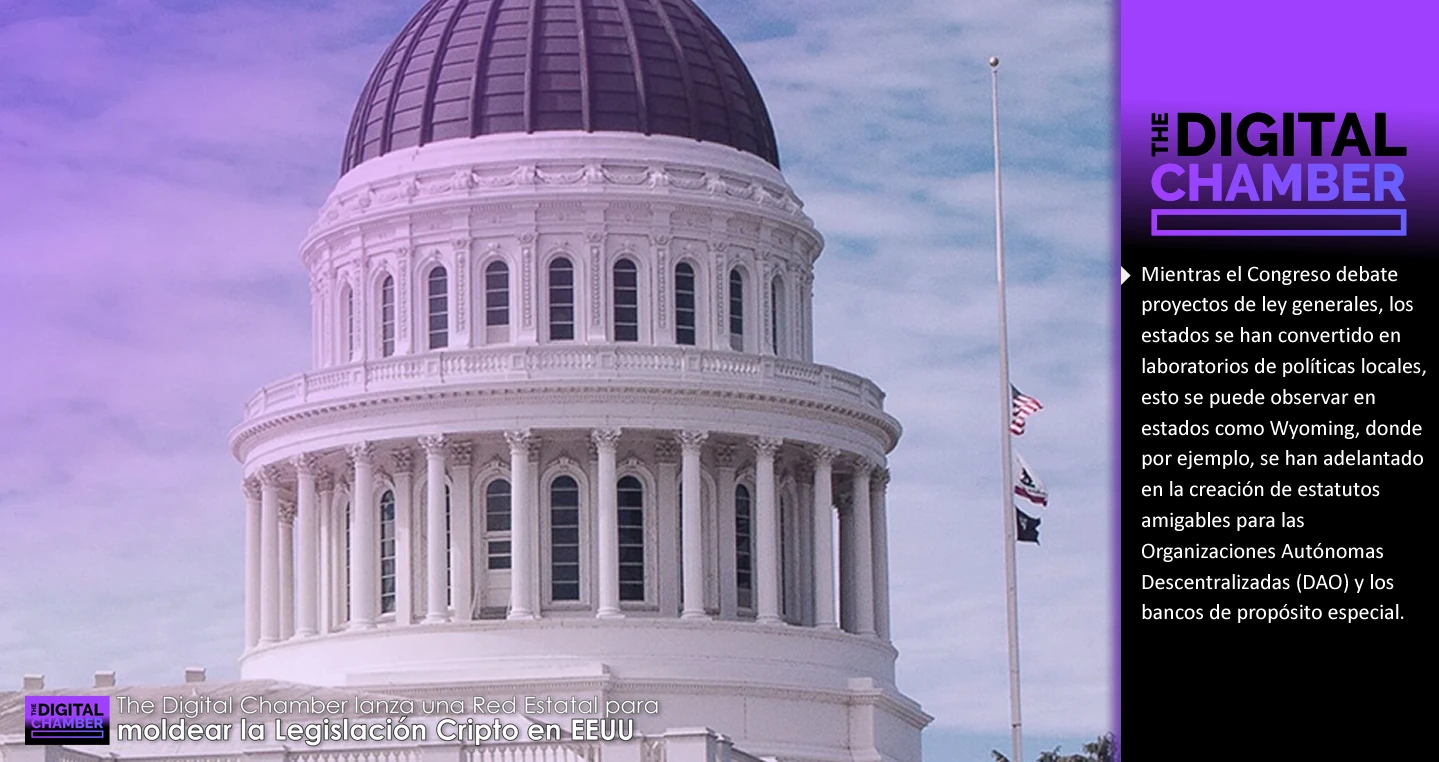 The Digital Chamber lanza una Red Estatal para moldear la Legislación Cripto en EEUU