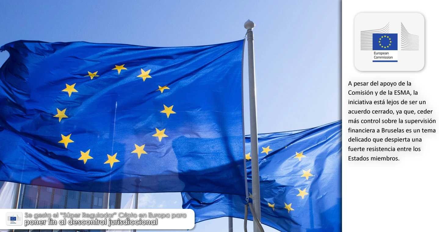 Se gesta el “Súper Regulador” Cripto en Europa para poner fin al descontrol jurisdiccional