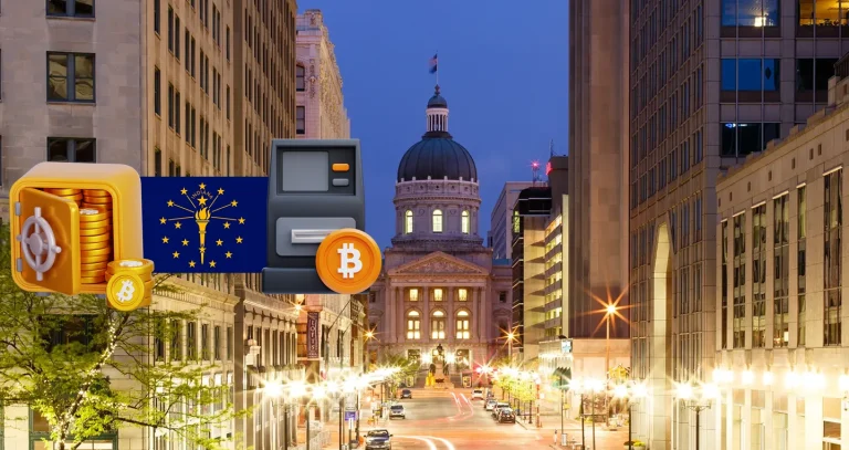 En Indiana se aprueba Bitcoin en la Jubilación y se pone fin a los Cajeros Cripto