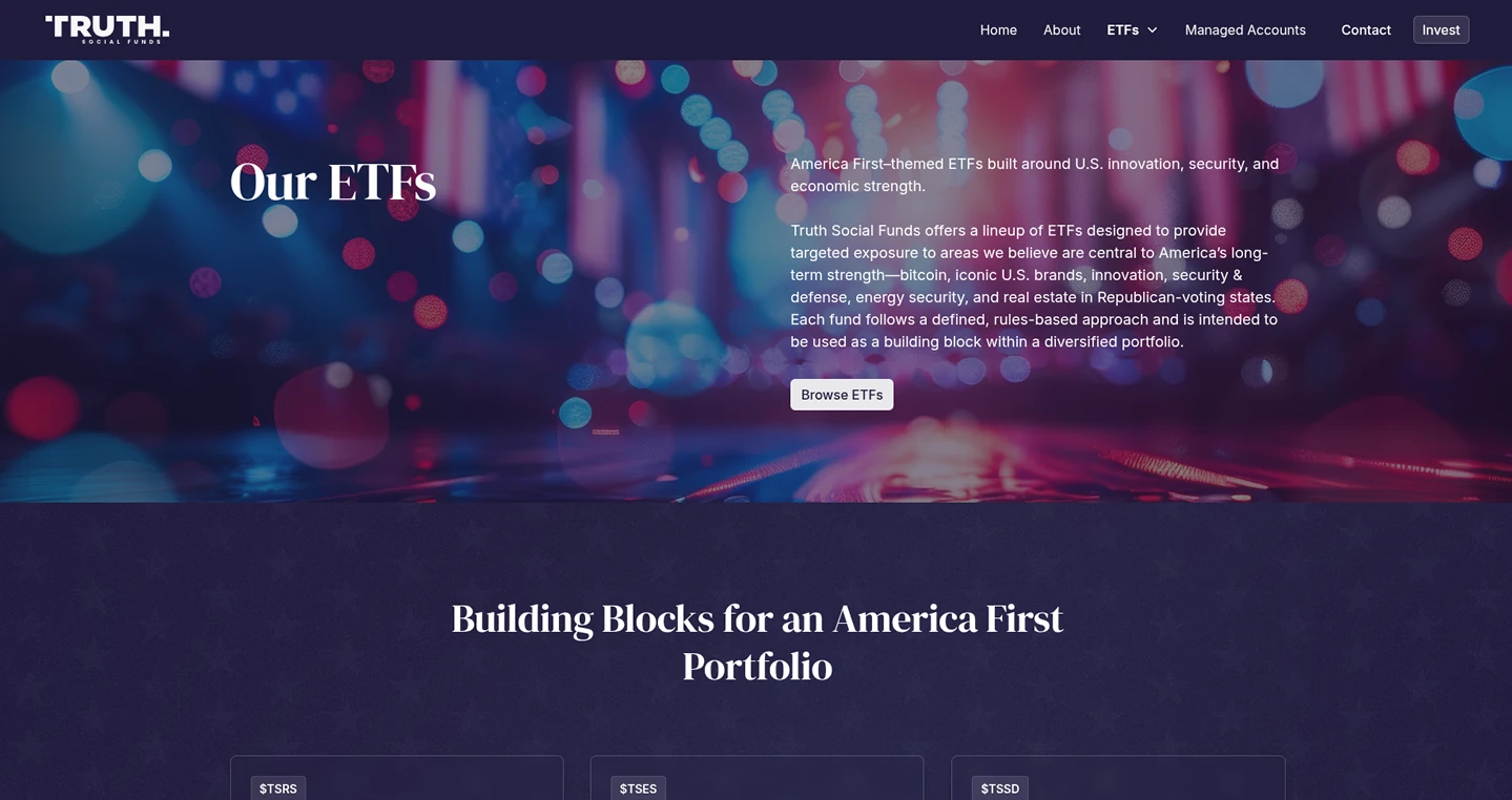 Trump Media está rediseñando el capitalismo digital y Truth.Fi será clave en este modelo