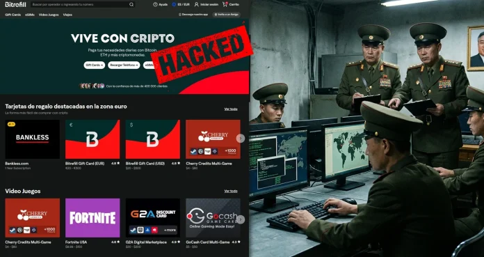 Cómo el Grupo Lazarus de Corea del Norte se infiltró en Bitrefill