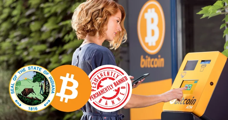 El gobernador de Indiana firmó la prohibición de los ATM de Bitcoin