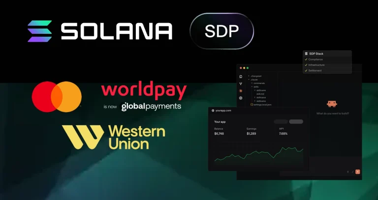 Solana es el epicentro de la banca institucional con la integración de Mastercard, WorldPay y Western Union