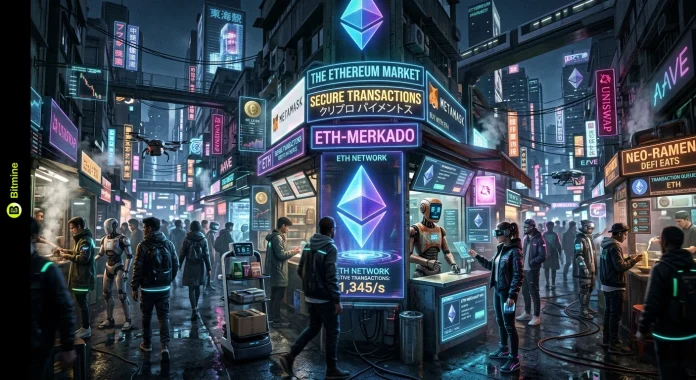 Bitmine posee ahora el 4,29% del suministro total de ETH con 5,18 millones de tokens