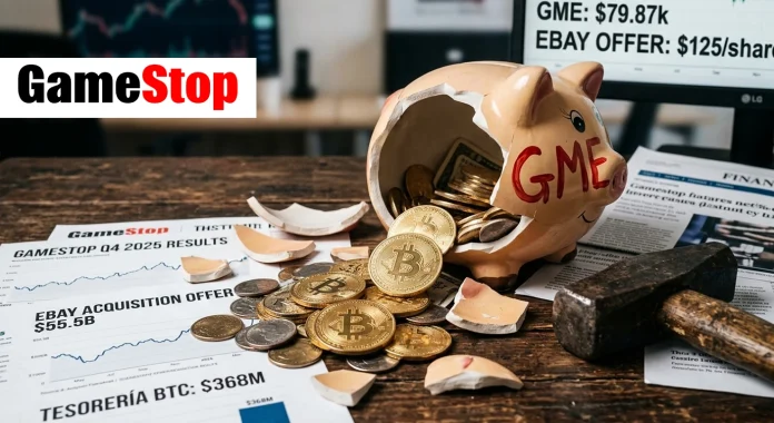 GameStop lanzó NBO de $55.500 Millones por eBay y quizás liquide los 4.709 BTC que posee