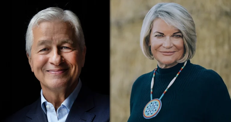 La senadora Cynthia Lummis critica a Jamie Dimon por criticar la Ley CLARITY