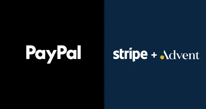 Stripe y Advent ofrecen 53.000 millones de dólares para absorber a PayPal