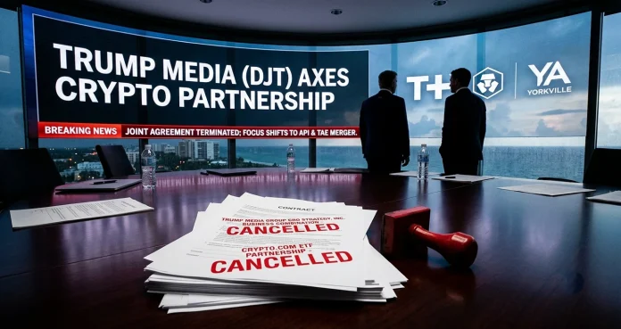 trump-media-cancela-sus-acuerdos-con-crypto-com-y-cambia-de-negocios Trump Media cancela sus acuerdos con Crypto.com y cambia de negocios
