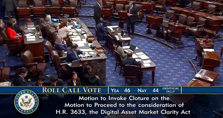La Ley CLARITY no pasó el bloqueo demócrata en el Senado de los Estados Unidos